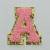 Patch it! | Design 115 | Buchstabe: A | aufbügelbar | 6x5,5 cm | rosa
