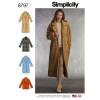 Pattern 8797 Misses Loose Fitting Lined Coat | SIMPLICTY | 8797