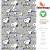 Peanuts® - Snoopy Faces - GOTS - light gray (melange optic)