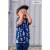 Peanuts® - Snoopy mask - GOTS - indigo