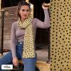Playful Dots (Double Gauze flat) - ECO - Sunny Honey