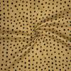 Playful Dots (Double Gauze flat) - ECO - Sunny Honey