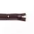 Invisible zipper | non-separating | 3 mm coil | braun | 25 cm