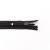 Invisible zipper | non-separating | 3 mm coil | black | 25 cm