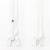 Invisible zipper | non-separating | 3 mm coil | white