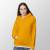 REMNANTS | 100 cm | Organic French Terry brushed - GOTS mustard