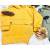 REMNANTS | 100 cm | Organic French Terry brushed - GOTS mustard