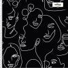RESTSTÜCK | 110 cm | Faces (TENCEL®)