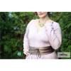 RESTSTÜCK | 120 cm | REMNANTS | 120 cm | Jeanslook (French Terry) - GOTS - powder-pink