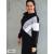 RESTSTÜCK | 130 cm | Bio French Terry - GOTS - schwarz