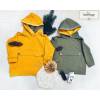 REMNANTS | 130 cm | Organic French Terry - GOTS - mustard