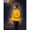 REMNANTS | 130 cm | Organic French Terry - GOTS - mustard