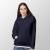REMNANTS | 140 cm | Organic French Terry brushed - GOTS navy