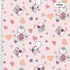 RESTSTÜCK | 140 cm | Peanuts® - Loveletter - GOTS