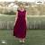 REMNANTS | 150 cm | Jersey uni with TENCEL™ Modal Micro - dark-bordeaux