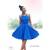 RESTSTÜCK | 170 cm | Bio Jersey - GOTS - royal blau