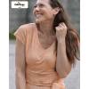RESTSTÜCK | 170 cm | Raster (TENCEL®) - peach