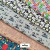 RESTSTÜCK | 50 cm | Peanuts® - PEACE LOVE EARTH - GOTS