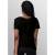 REMNANTS | 60 cm | Organic Jersey (soft-touch) - GOTS - black