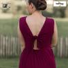 RESTSTÜCK | 60 cm | Jersey uni mit TENCEL™ Modal Micro - dunkel-bordeaux
