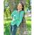 RESTSTÜCK | 70 cm | Bio Jersey - GOTS - mint