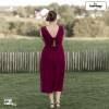 REMNANTS | 70 cm | Jersey uni with TENCEL™ Modal Micro - dark-bordeaux