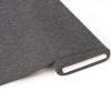 RESTSTÜCK | 80 cm | Bio French Terry - meliert - grau