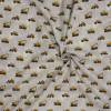 REMNANTS | 80 cm | Construction Vehicles (poplin) - ECO - beige