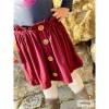 REMNANTS | 80 cm | Jersey uni with TENCEL™ Modal Micro - cherry red