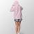 RESTSTÜCK | 90 cm | REMNANTS | 90 cm | Organic French uni - GOTS - antique-pink