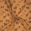 Savannah Sketches (Popeline) - ECO - braun