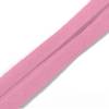 Bias binding, cotton, 40/20mm, rose, 30m