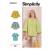 Simplicity Schnittmuster Damen Bluse #9333.H5 Gr. 32-40