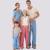 Simplicity Schnittmuster Damen Herren Kinder Lounge Hosen #9132.A