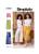 Simplicity Schnittmuster Damen Hosen Bermuda Caprihose und Shorts #9957.BB Gr. 46-54