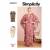 Simplicity Schnittmuster Damen Kleid #9323.A Gr. 32-50
