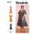 Simplicity Schnittmuster Damen Kleid #9325.BB Gr. 46-54