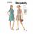 Simplicity Schnittmuster Damen Kleid #9466.H5 Gr. 32-40