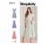 Simplicity Schnittmuster Damen Kleid mit Ausschnitt #9475.H5 Gr. 36-44
