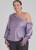 Simplicity Schnittmuster Damen One-Shoulder Tops mit Schalkragen ärmellos/Langarm #9851.W2 Gr. 46-58