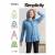 Simplicity Schnittmuster Damen Sweatshirts #9384.H5 Gr. 38-44
