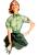 Simplicity Schnittmuster Damen Vintage 50er-Jahre-Blusen mit Raglanärmeln #9818.R5 Gr. Gr. 40-48