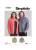 Simplicity Schnittmuster Hemdbluse für Damen + Herren Langarm #9859.AA Gr. 36-44 / 44-52