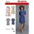 Simplicity Schnittmuster-Set Damen Shirtkleid + Langarmkleid #8014.U5 Gr. 42-50