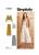 Simplicity Schnittmuster-Set Damen weite 7/8 Hosen, Top + kurze Strickjacke #9826.D5 Gr. 30-38