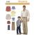 Simplicity Schnittmuster-Set Herren Jungen Hemden Hosen #4760.A Gr. 44-58/S-XL