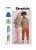 Simplicity Schnittmuster-Set Kinder Langarmhemd mit aufgesetzten Brusttaschen + Cargohose #9864.A Gr. 7-14 Jahre