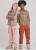 Simplicity Schnittmuster-Set Kinder Langarmhemd mit aufgesetzten Brusttaschen + Cargohose #9864.A Gr. 7-14 Jahre