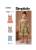 Simplicity Schnittmuster-Set Kinder Schleifenkleid und Shorts #9962.A Gr. 3-8 Jahre
