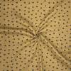 Sketchy Hearts (Musselin flat) - ECO - Honey Brown  